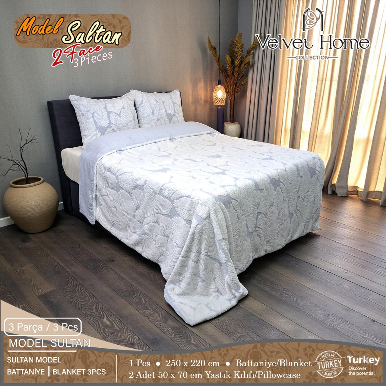 Couverture Velvet Home Collection – بطانية موديل سلطان