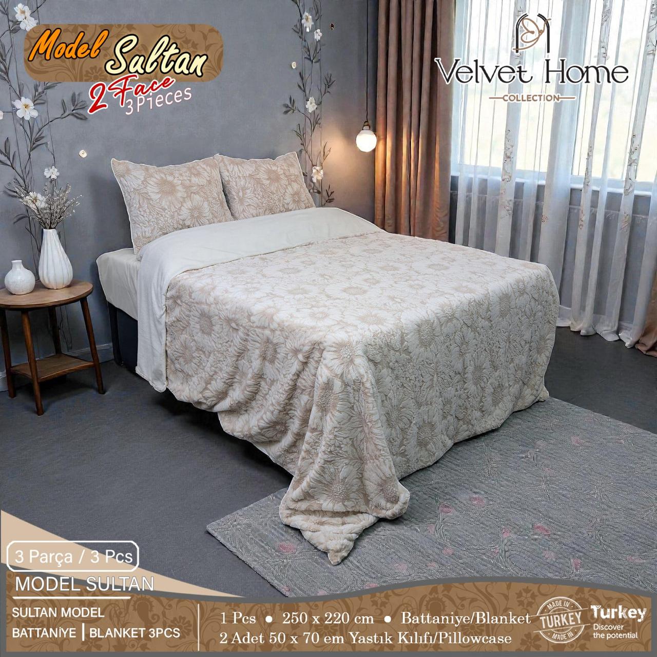 Couverture Velvet Home Collection – بطانية موديل سلطان